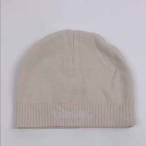 Timberland Light Tan Knit Beanie hat One Size with stretch